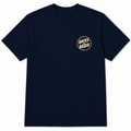 Bayes is Based T-Shirt (Blank Back)  - Navy / Gold Logo
